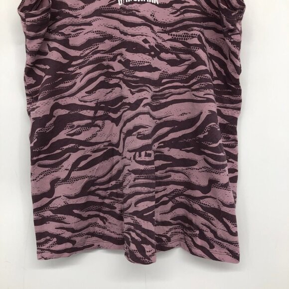 Gymshark Animal Print graphic tank top Scoop neck Purple Zebra print Medium - Picture 8 of 15